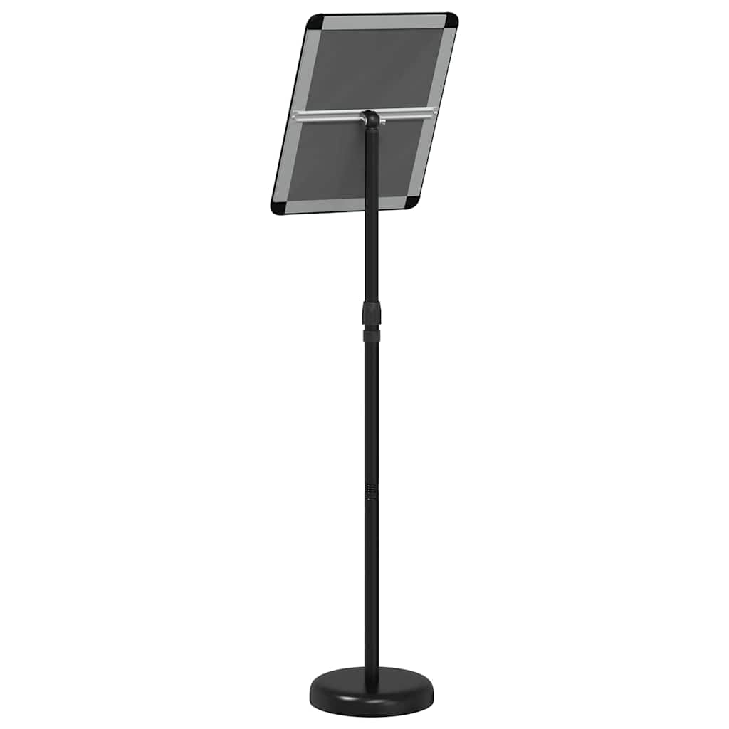 Beurs Displays Zwart 25 x 25 x 125 cm Aluminium