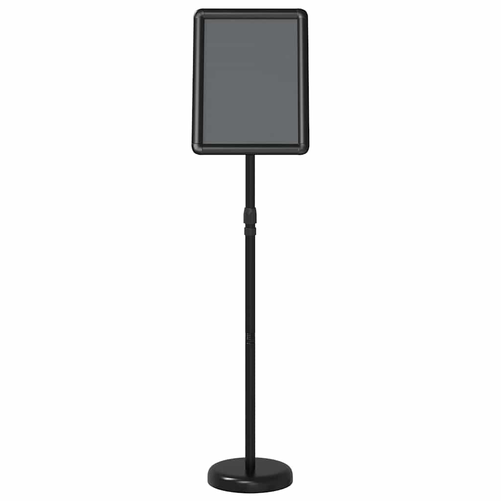 Beurs Displays Zwart 25 x 25 x 125 cm Aluminium
