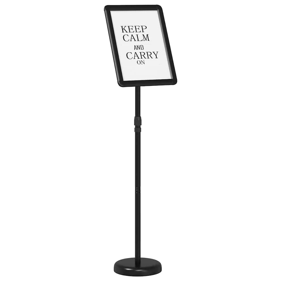 Beurs Displays Zwart 25 x 25 x 125 cm Aluminium