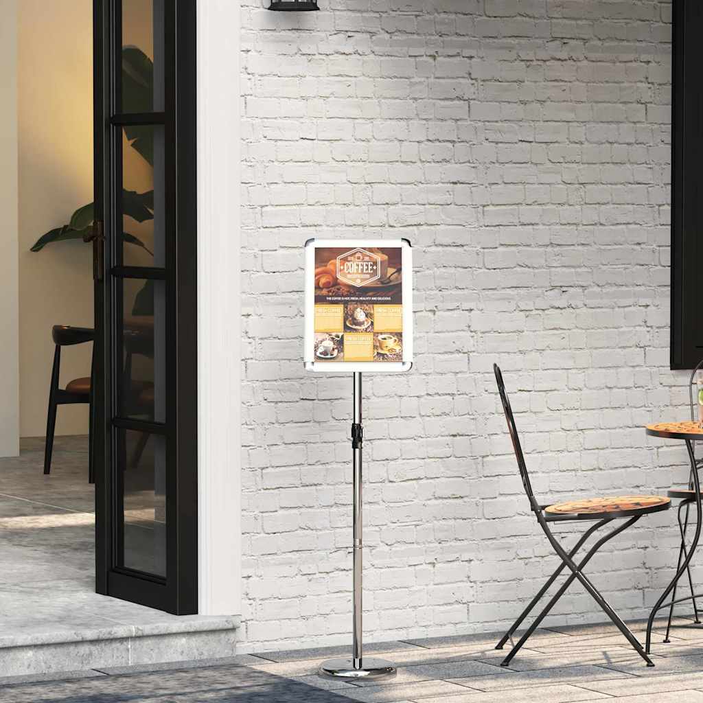 Beurs Displays Zilver 25 x 25 x 125 cm Aluminium