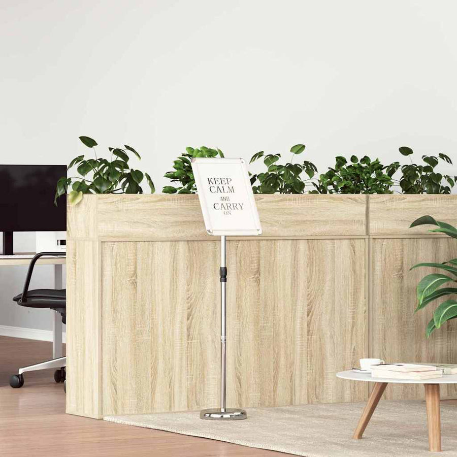 Beurs Displays Zilver 25 x 25 x 125 cm Aluminium