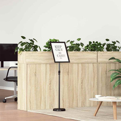 Beurs Displays Zwart 25 x 25 x 125 cm Aluminium