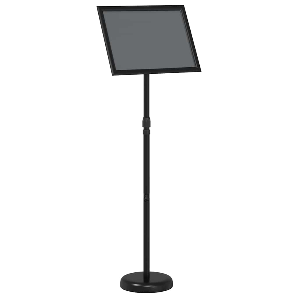Beurs Displays Zwart 25 x 25 x 125 cm Aluminium