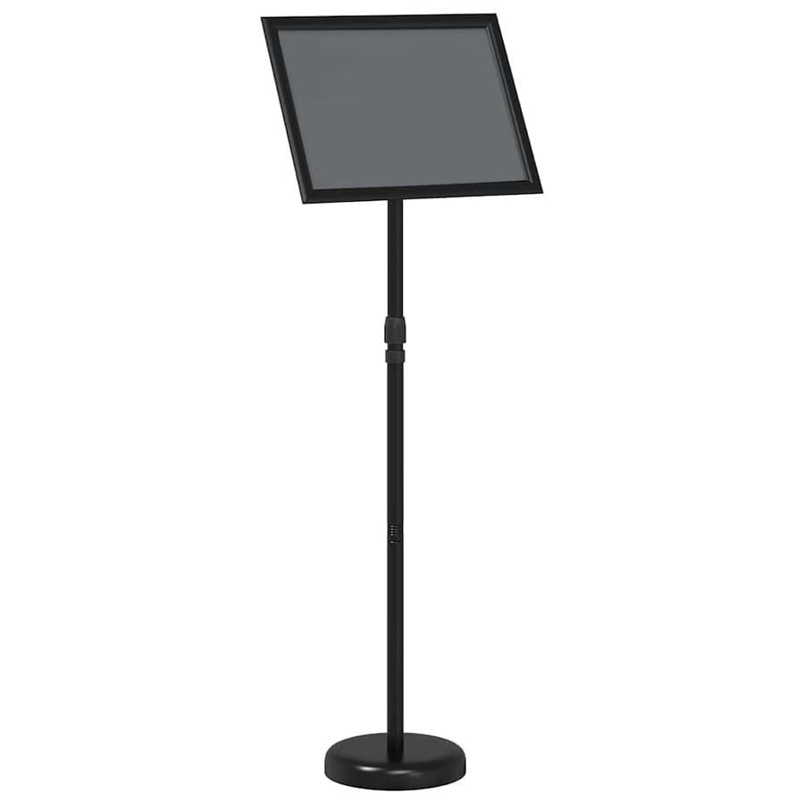 Beurs Displays Zwart 25 x 25 x 125 cm Aluminium