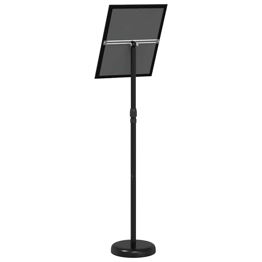 Beurs Displays Zwart 25 x 25 x 125 cm Aluminium