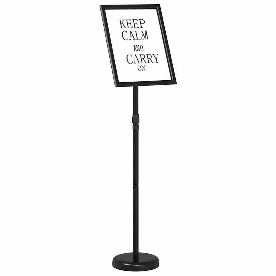 Beurs Displays Zwart 25 x 25 x 125 cm Aluminium