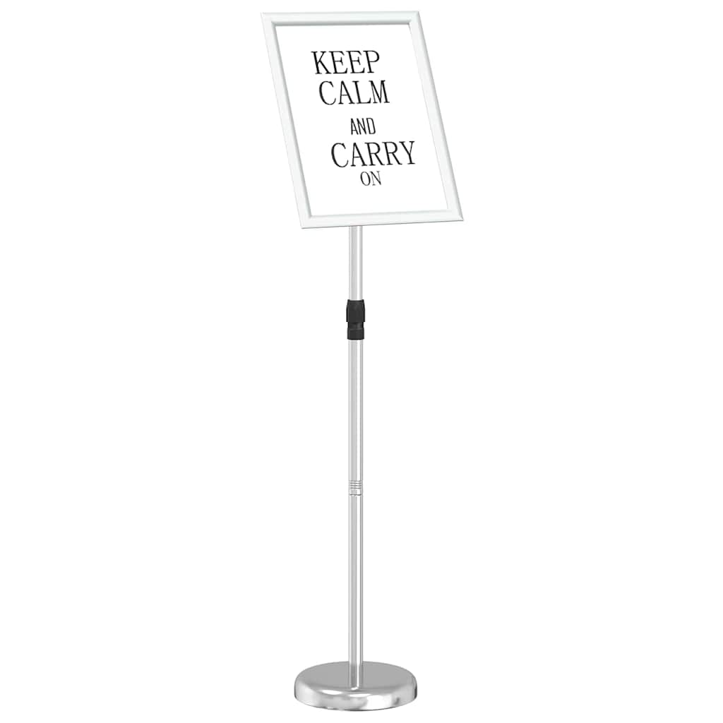 Beurs Displays Zilver 25 x 25 x 125 cm Aluminium
