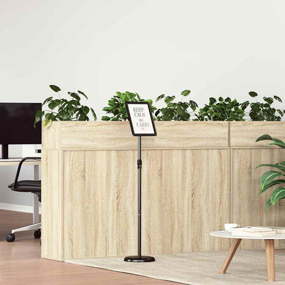 Beurs Displays Zwart 25 x 25 x 125 cm Aluminium