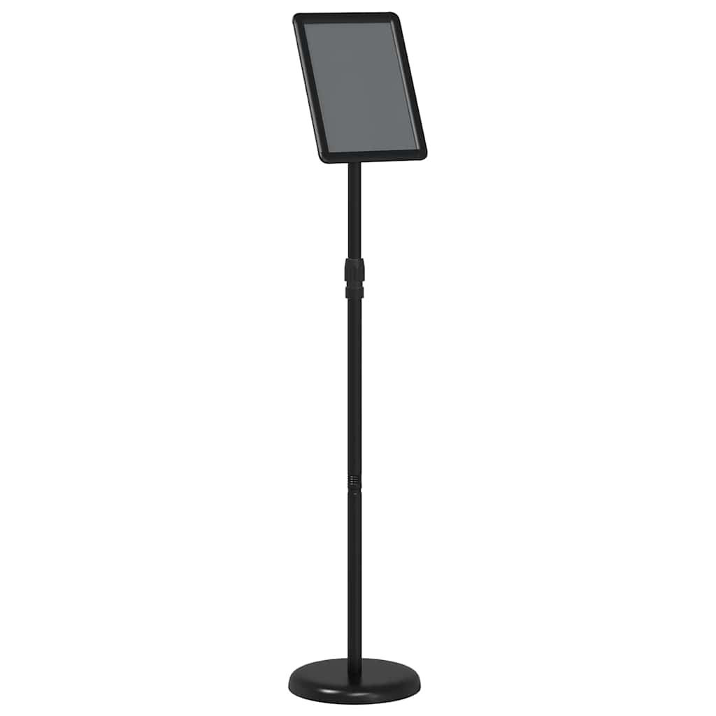 Beurs Displays Zwart 25 x 25 x 125 cm Aluminium