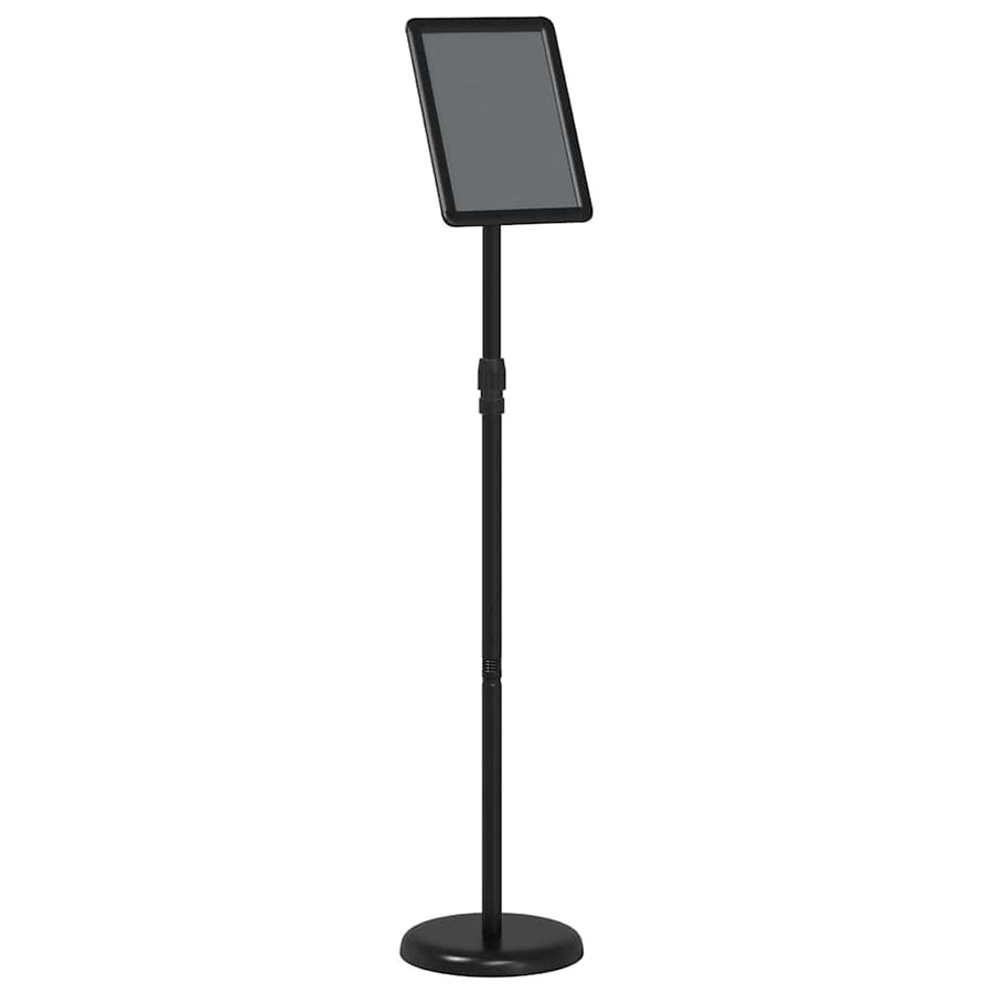 Beurs Displays Zwart 25 x 25 x 125 cm Aluminium