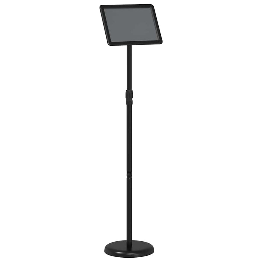 Beurs Displays Zwart 25 x 25 x 125 cm Aluminium