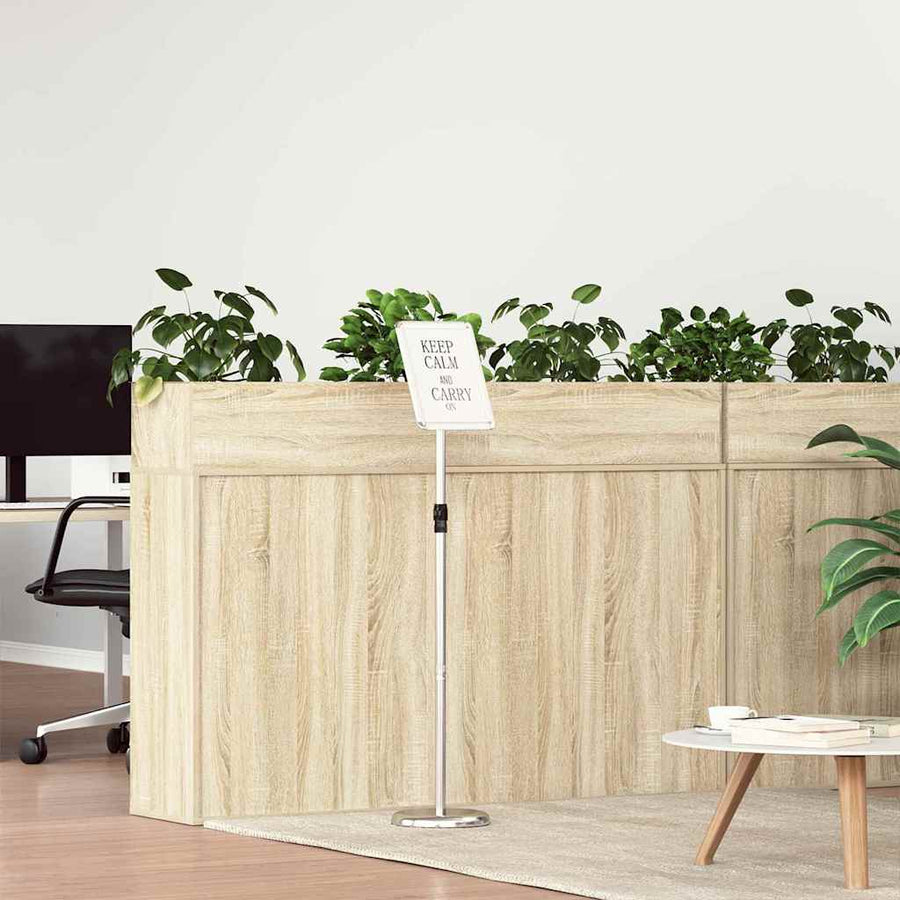 Beurs Displays Zilver 25 x 25 x 125 cm Aluminium