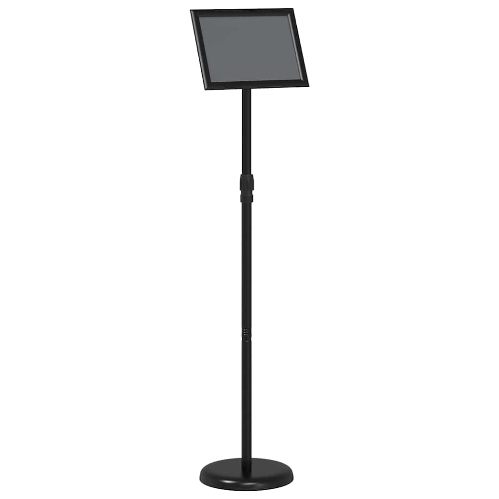 Beurs Displays Zwart 25 x 25 x 125 cm Aluminium