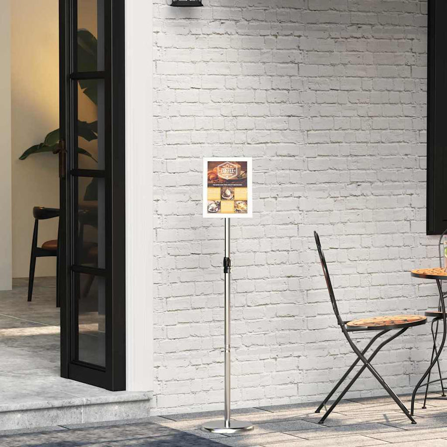 Beurs Displays Zilver 25 x 25 x 125 cm Aluminium