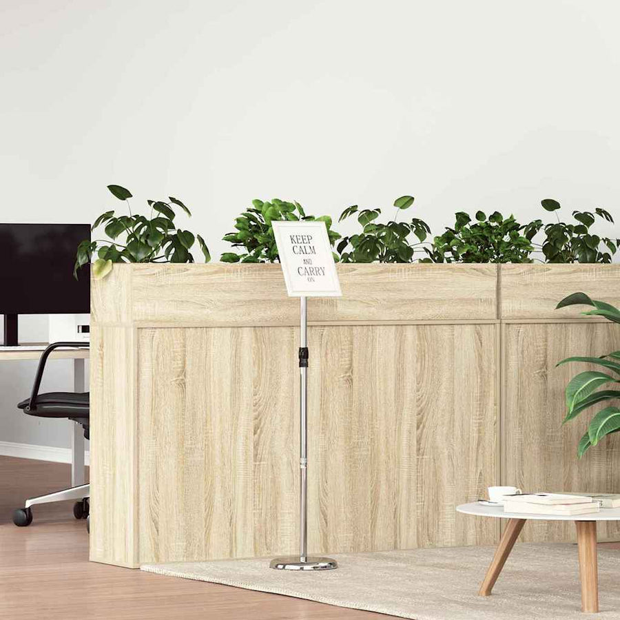 Beurs Displays Zilver 25 x 25 x 125 cm Aluminium