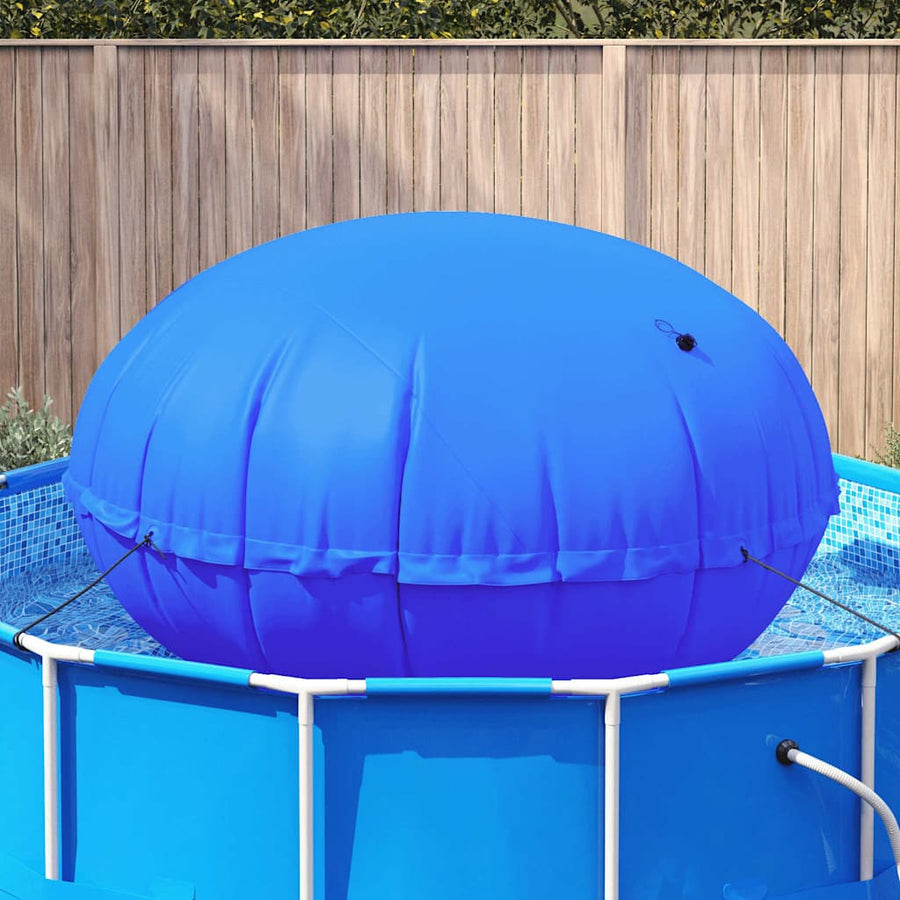 Poolkussen voor bovengrond zwembad Blauw Ø 300 cm PVC