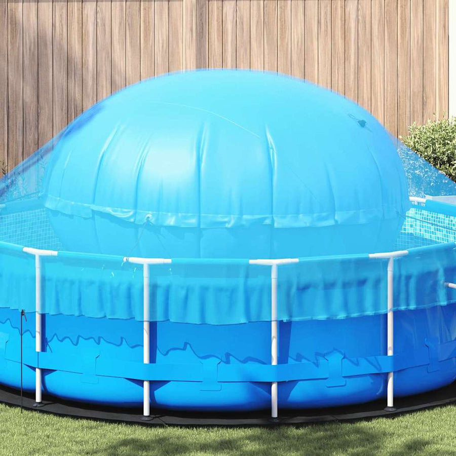 Poolkussen voor bovengrond zwembad Blauw Ø 400 cm PVC