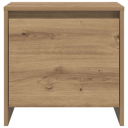Nachtkastje Ambachtelijk Eiken 45 X 34 X 44,5 Cm Bewerkt Hout 2 artisanaal eikenkleurig
