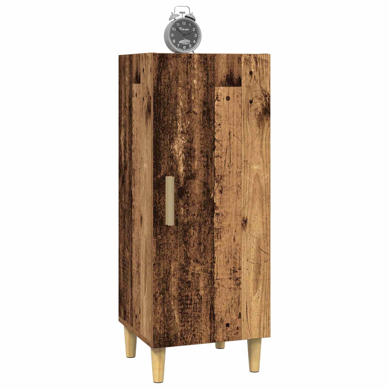 Dressoir Oud Hout 34,5 x 34 x 90 cm Bewerkt hout