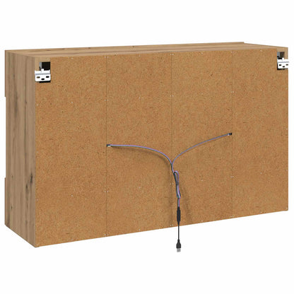 TV-wandkast Artisan Eiken 98,5 x 30 x 60,5 cm Bewerkt hout