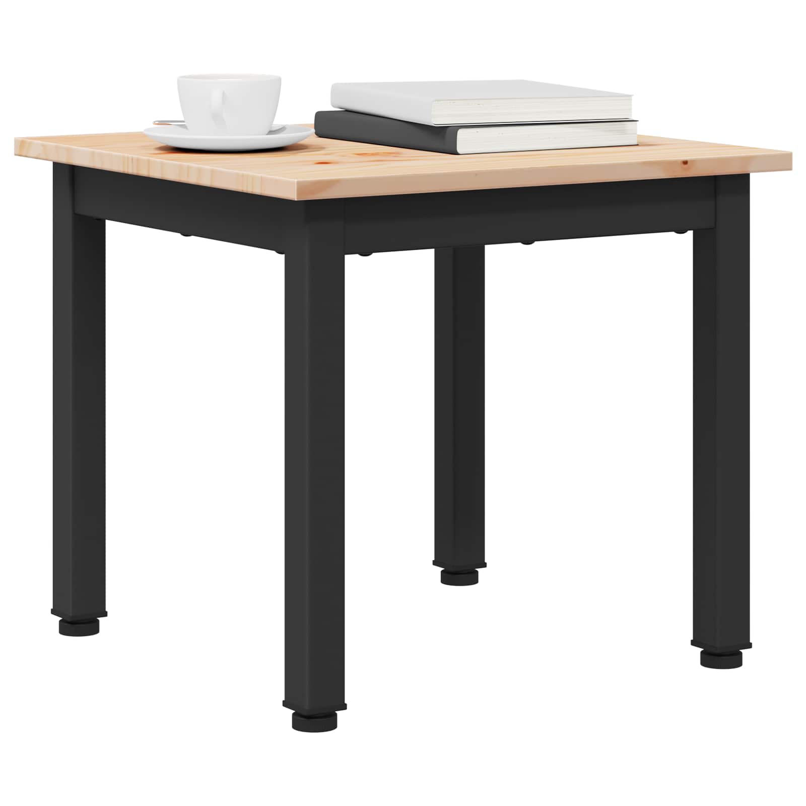 Salontafel Naturel 40 x 40 x 36 cm Massief grenenhout