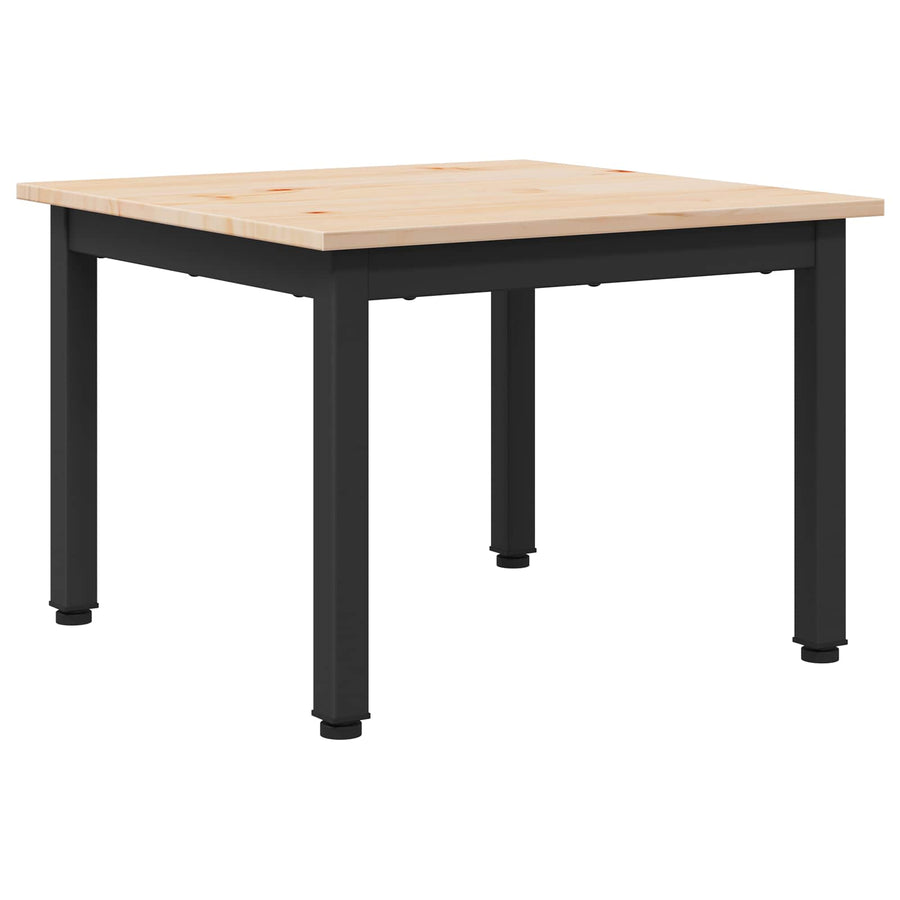 Salontafel Naturel 50 x 50 x 36 cm Massief grenenhout