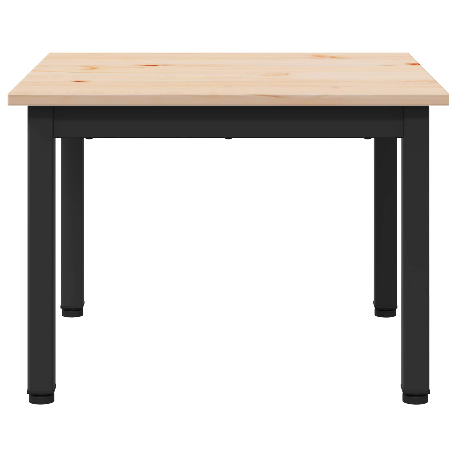 Salontafel Naturel 50 x 50 x 36 cm Massief grenenhout