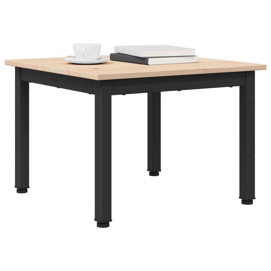 Salontafel Naturel 50 x 50 x 36 cm Massief grenenhout