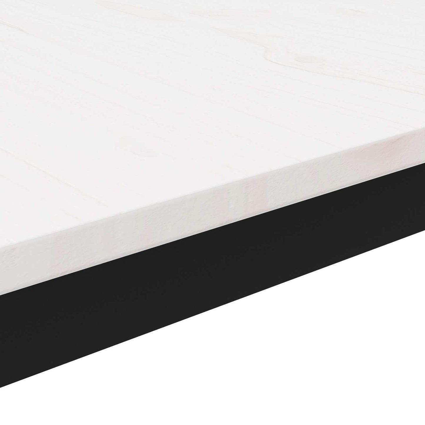 Salontafel Wit 50 x 50 x 36 cm Massief grenenhout