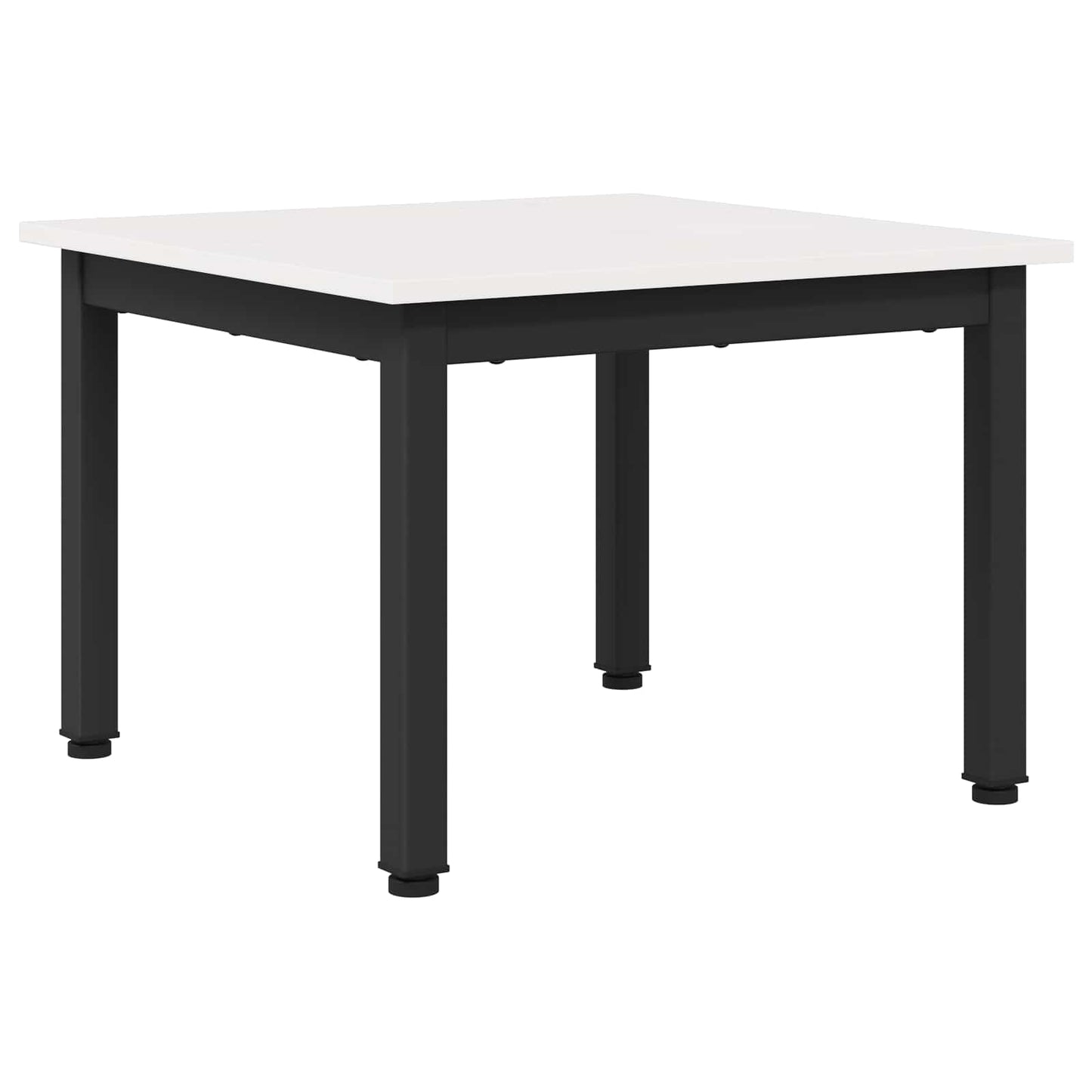 Salontafel Wit 50 x 50 x 36 cm Massief grenenhout