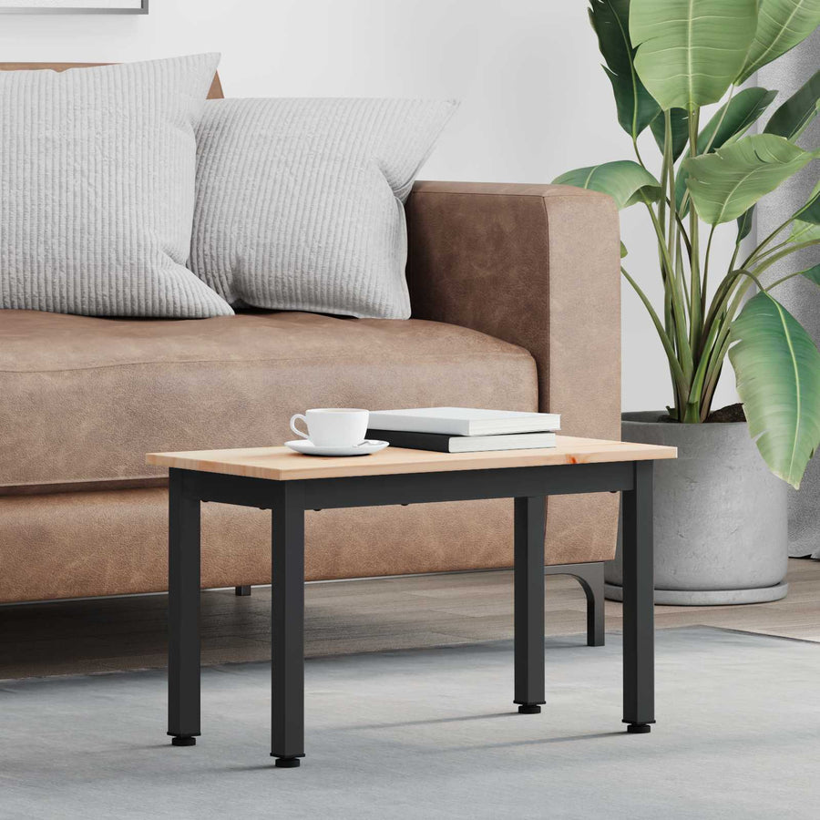Salontafel Naturel 60 x 30 x 36 cm Massief grenenhout