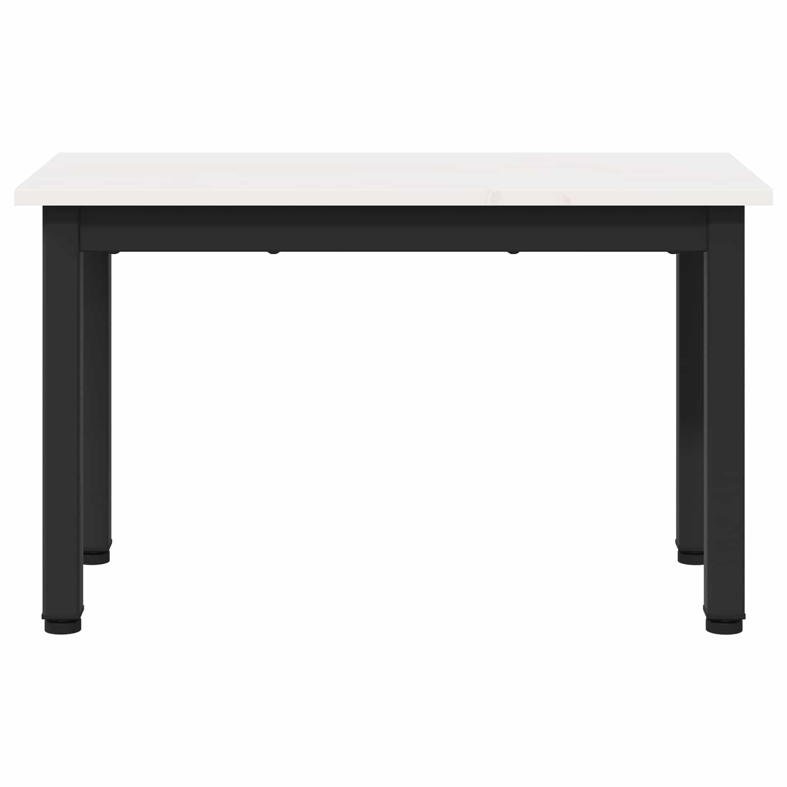 Salontafel Wit 60 x 30 x 36 cm Massief grenenhout