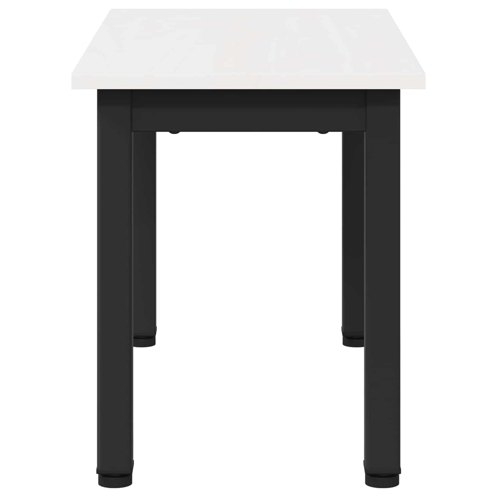 Salontafel Wit 60 x 30 x 36 cm Massief grenenhout