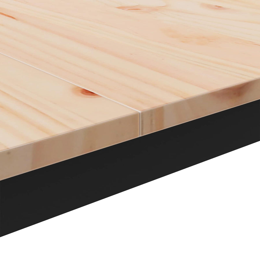 Salontafel Naturel 60 x 60 x 36 cm Massief grenenhout