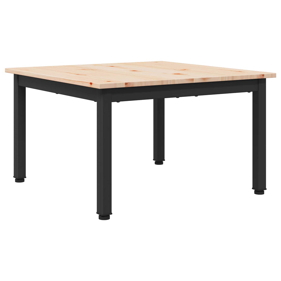 Salontafel Naturel 60 x 60 x 36 cm Massief grenenhout