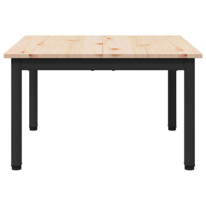 Salontafel Naturel 60 x 60 x 36 cm Massief grenenhout