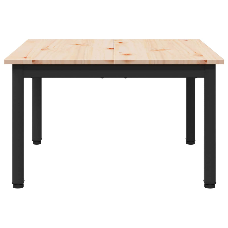 Salontafel Naturel 60 x 60 x 36 cm Massief grenenhout
