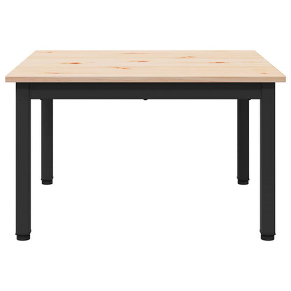 Salontafel Naturel 60 x 60 x 36 cm Massief grenenhout