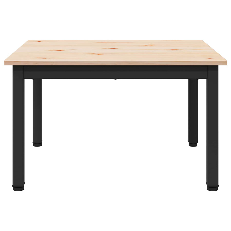 Salontafel Naturel 60 x 60 x 36 cm Massief grenenhout