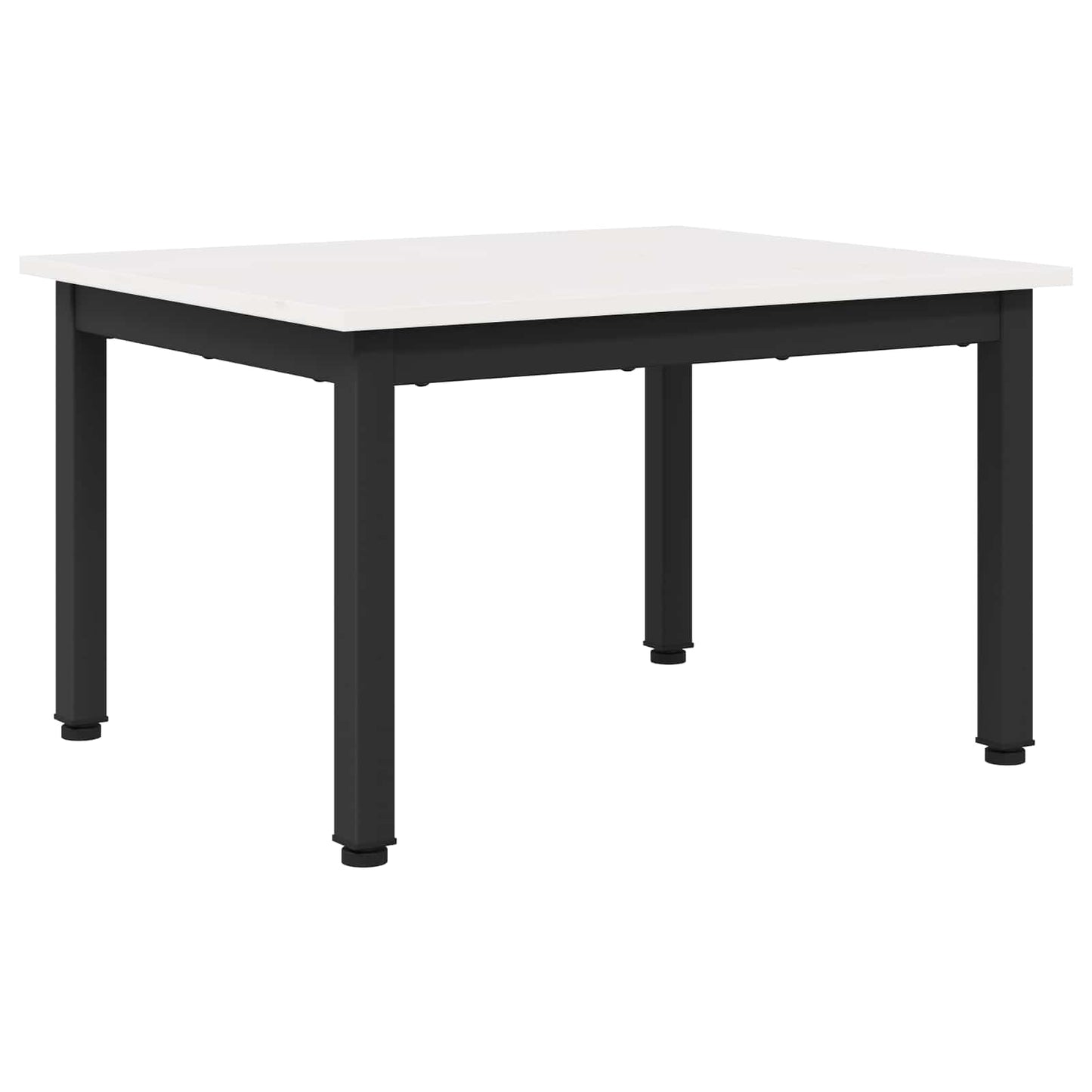 Salontafel Wit 60 x 50 x 36 cm Massief grenenhout