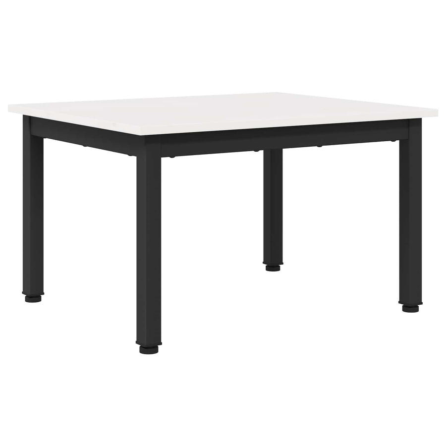 Salontafel Wit 60 x 50 x 36 cm Massief grenenhout