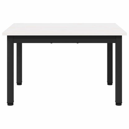 Salontafel Wit 60 x 50 x 36 cm Massief grenenhout