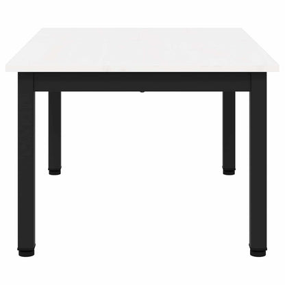 Salontafel Wit 70 x 50 x 36 cm Massief grenenhout
