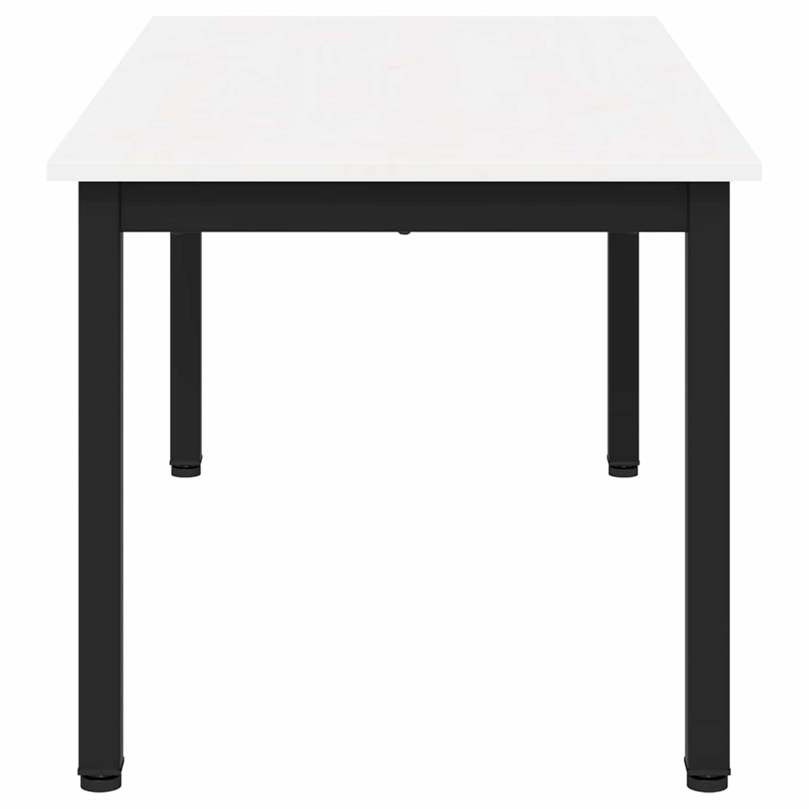 Salontafel Wit 100 x 50 x 45 cm Massief grenenhout