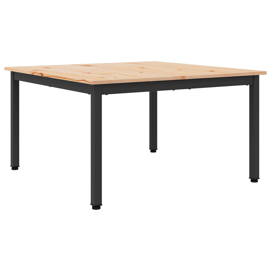 Salontafel Naturel 80 x 80 x 45 cm Massief grenenhout