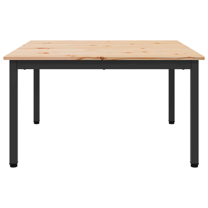 Salontafel Naturel 80 x 80 x 45 cm Massief grenenhout