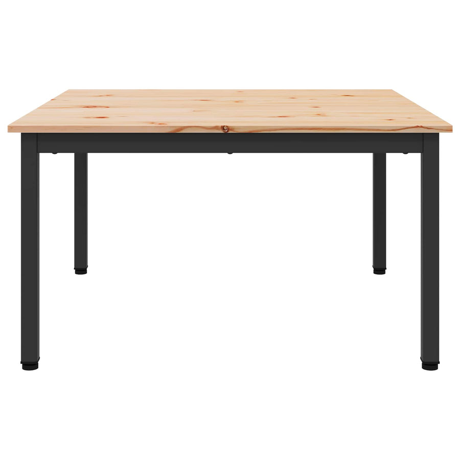 Salontafel Naturel 80 x 80 x 45 cm Massief grenenhout