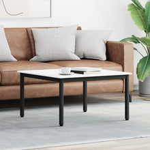 Salontafel Wit 80 x 80 x 45 cm Massief grenenhout