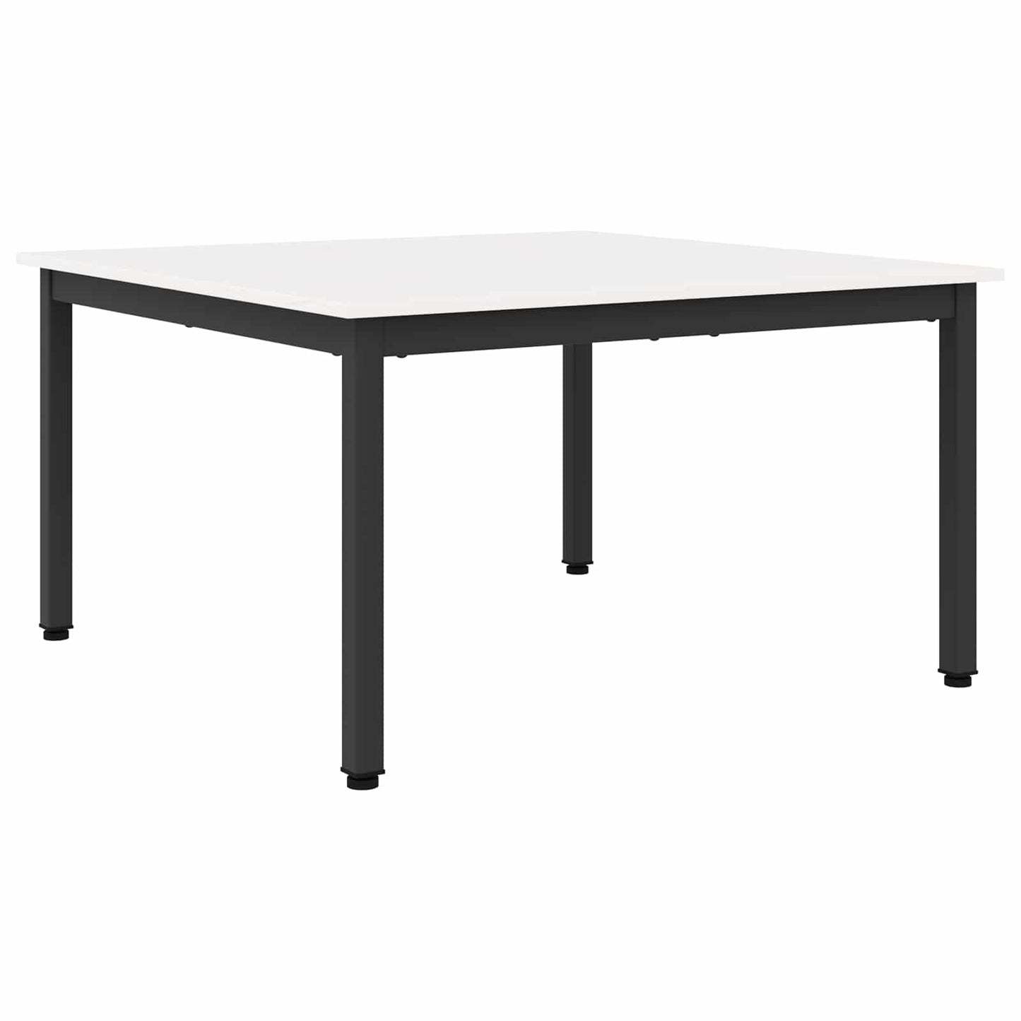 Salontafel Wit 80 x 80 x 45 cm Massief grenenhout