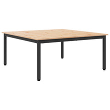 Salontafel Naturel 100 x 100 x 45 cm Massief grenenhout